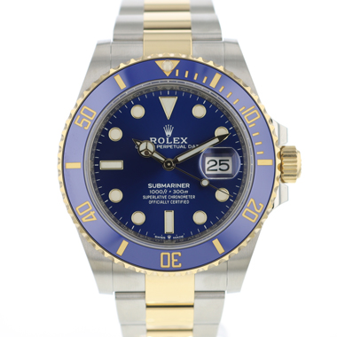 Rolex - Submariner Date Steel / Gold Blue 126613LB