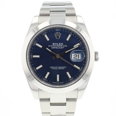 Rolex - Datejust 41 Oyster Blue Dial