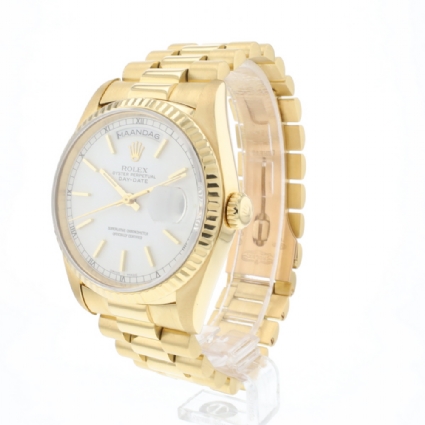 Day-Date 36 Yellow Gold White Dial
