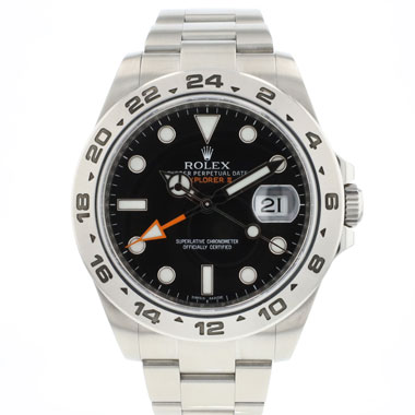 Rolex - Explorer II Black Dial