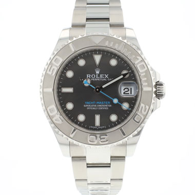 Rolex - Yachtmaster Midsize 37 Rhodium Dial