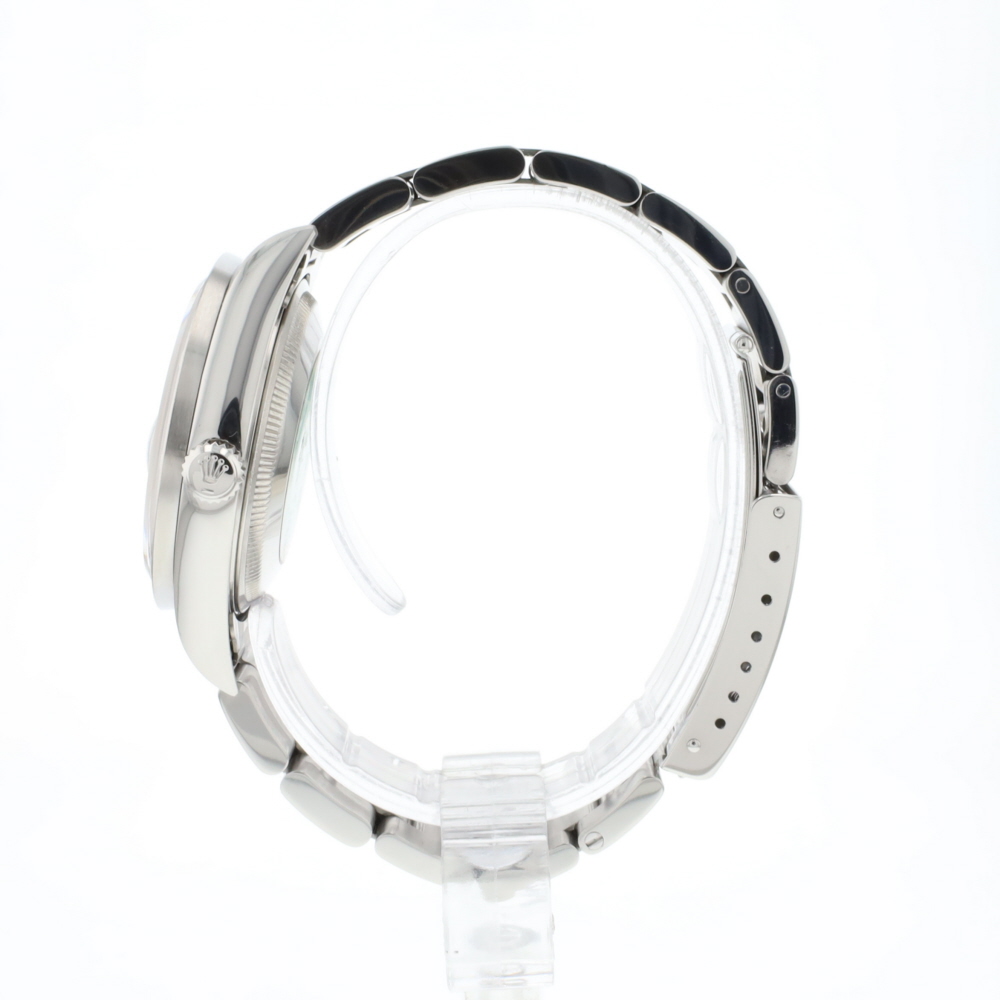 Date 34MM Steel Oyster Silver Dial
