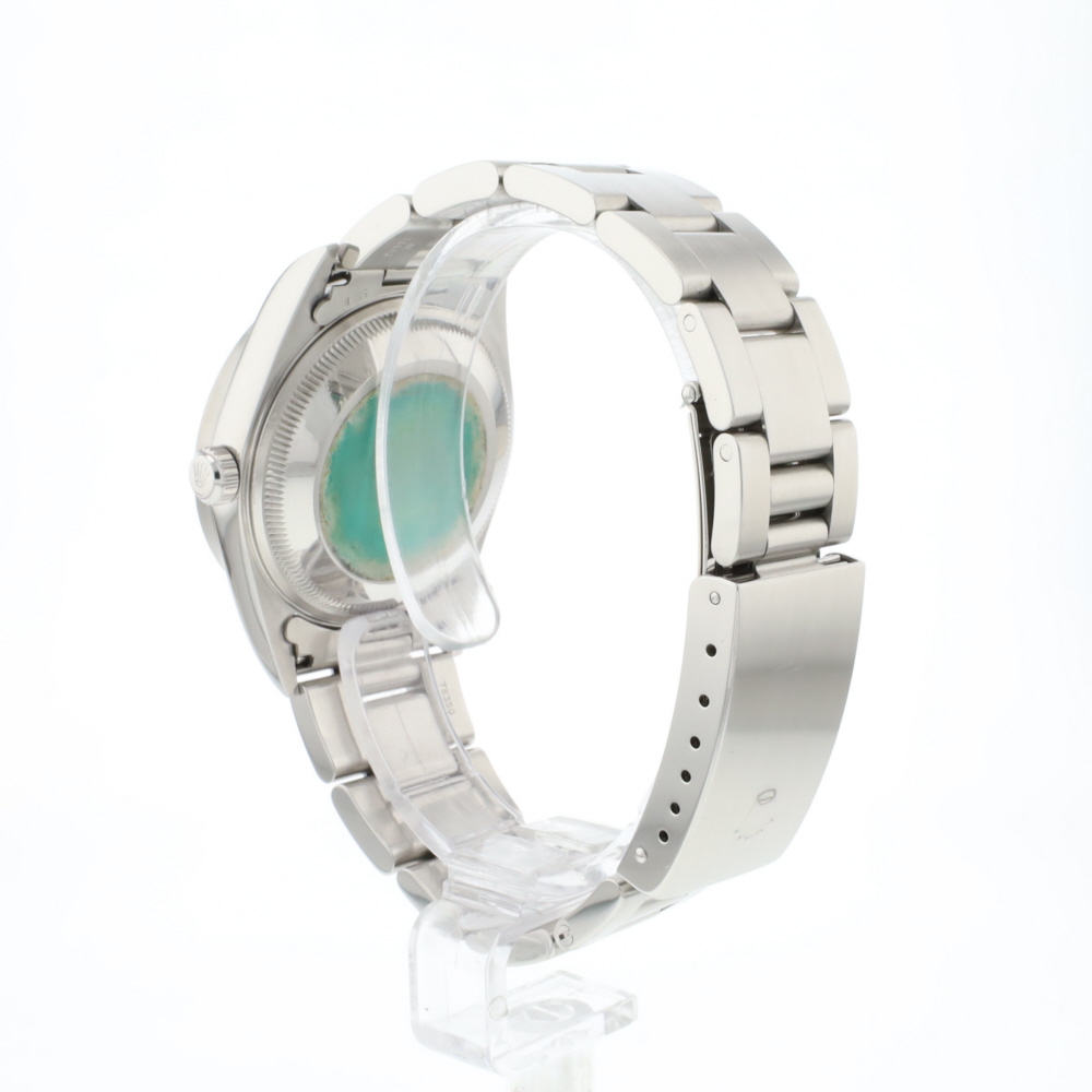 Date 34MM Steel Oyster Silver Dial