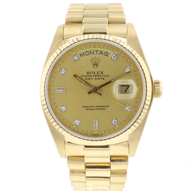Rolex - Day-Date 36 President Yellow Gold Champagne Dial