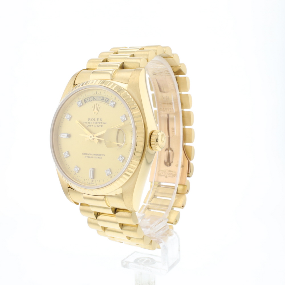 Day-Date 36 President Yellow Gold Champagne Dial