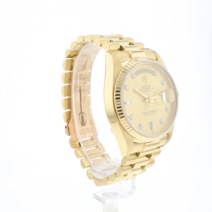 Day-Date 36 President Yellow Gold Champagne Dial