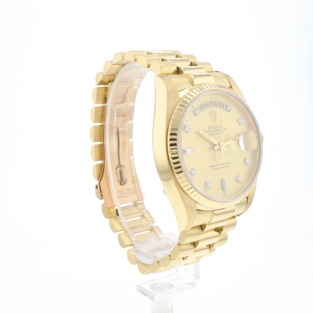 Day-Date 36 President Yellow Gold Champagne Dial