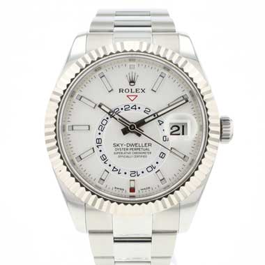 Rolex - Sky-Dweller Steel Oyster Silver Dial