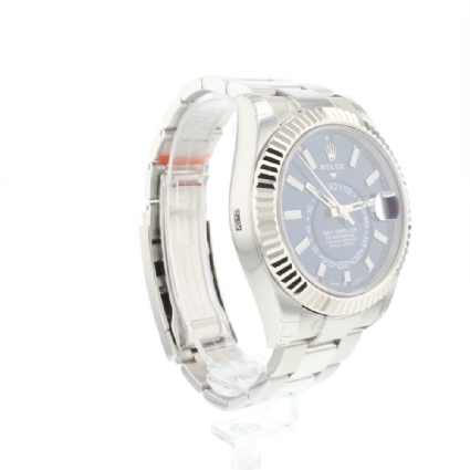 Sky-Dweller Steel Oyster Fluted Blue Dial NEW IN STICKERS