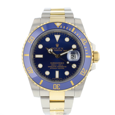 Rolex - Submariner Date Steel Gold Blue Dial