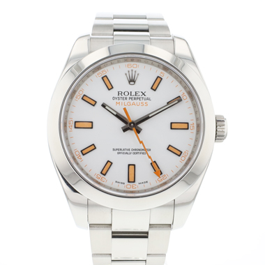 Rolex - Milgauss White Dial 116400GV