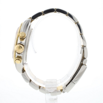 Daytona Steel Gold White Dial