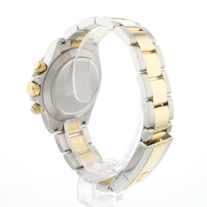 Daytona Steel Gold White Dial