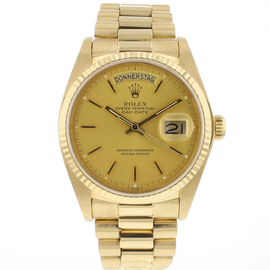 Rolex - Day-Date 36 President Yellow Gold Champagne Dial