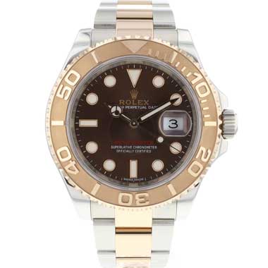 Rolex - Yacht-Master 40 Steel Everose Gold Choco Dial