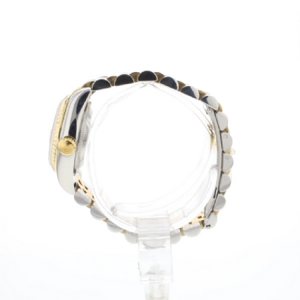 Lady-Datejust 26 Jubilee Fluted Steel/Gold Arabic Gold Dust Diamond Dial