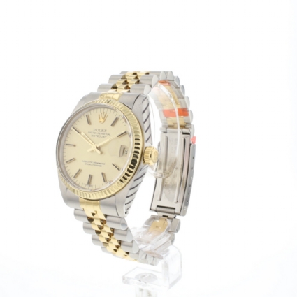 Datejust 31 Gold Steel Champagne Dial Service '25