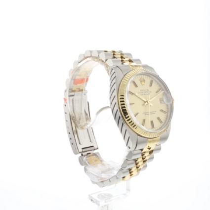 Datejust 31 Gold Steel Champagne Dial Service '25