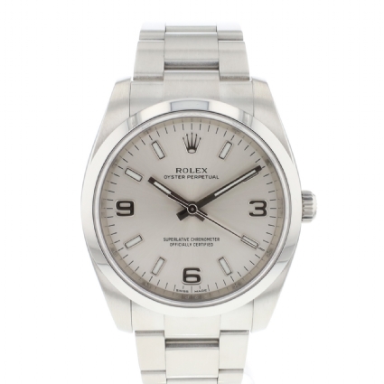 Oyster Perpetual 34 Silver Dial