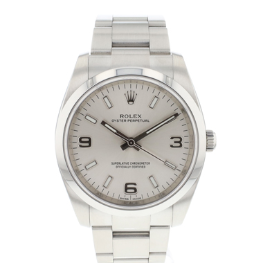 Rolex - Oyster Perpetual 34 Silver Dial