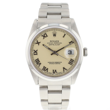 Rolex - Datejust 36 Creme Roman Dial