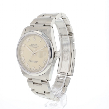 Datejust 36 Creme Roman Dial