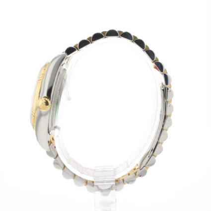 Datejust 36 Steel Gold Jubilee Fluted White Dial NEW