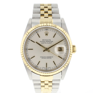 Rolex - Datejust 36 Steel Gold Jubilee Silver Dial