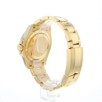 GMT-Master II Yellow Gold Green Dial Service '23