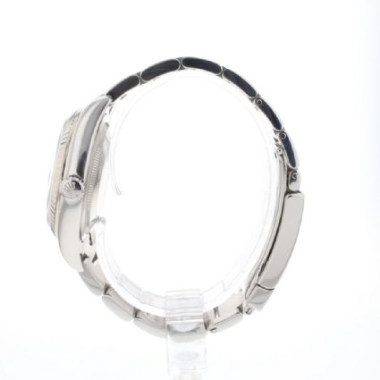 Datejust 36 Oyster Fluted Silver Roman Dial