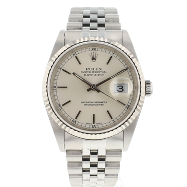 Rolex - Datejust 36 Jubilee Fluted Silver Dial