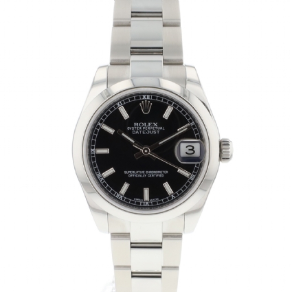 Datejust 31 Black Dial