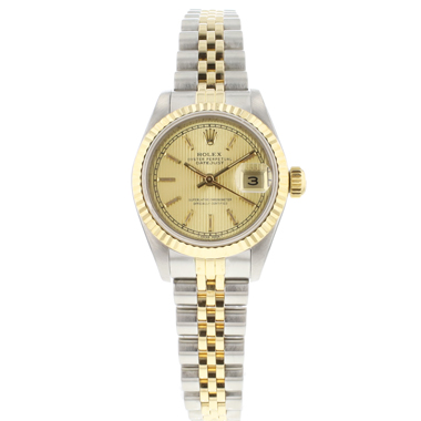 Rolex - Lady-Datejust 26 Steel Gold Jubilee Tapestry Dial