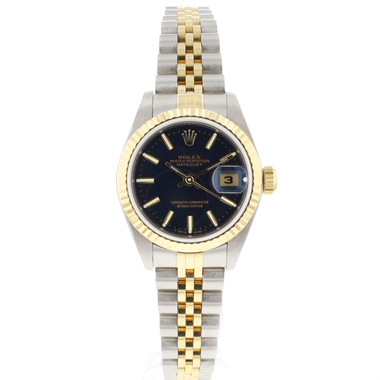 Rolex - Lady-Datejust 26 Steel/Gold Jubilee Blue Opticolor Dial Service '25