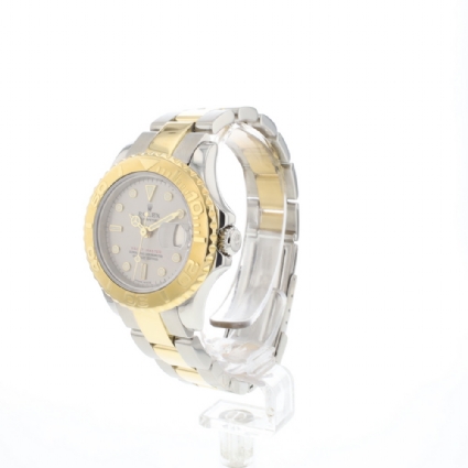 Yacht-Master Lady 29 Steel Gold Oyster Grey Dial
