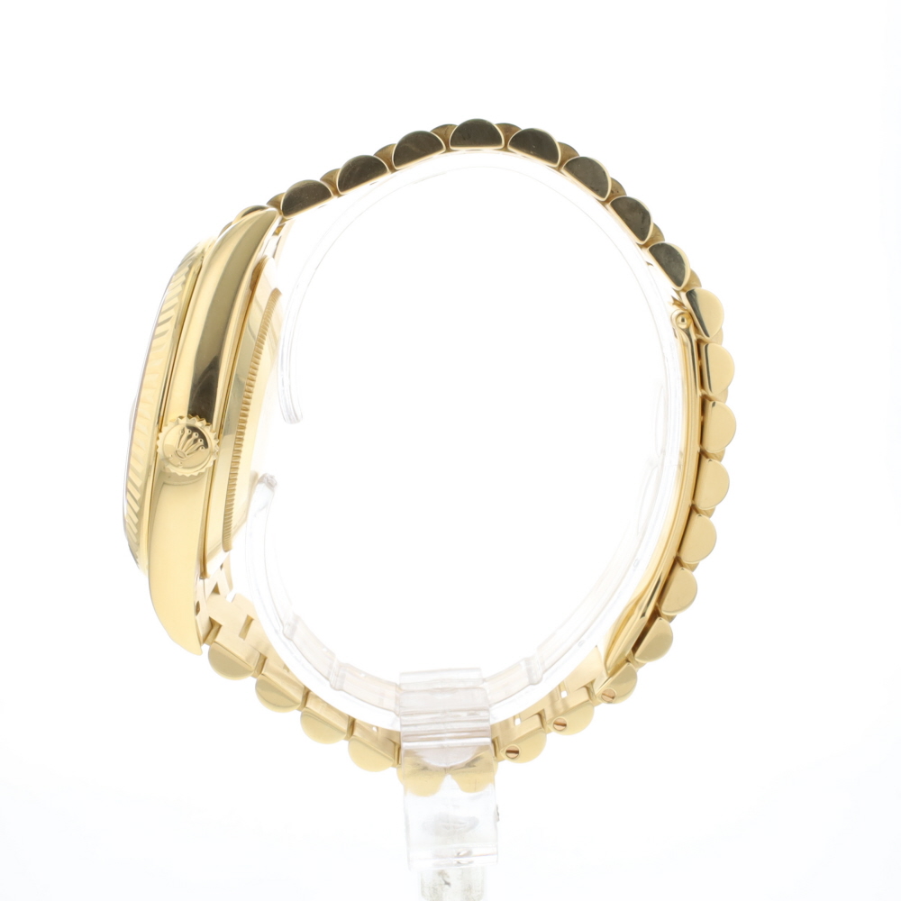 Day-Date 40 Yellow Gold Champagne Roman Dial