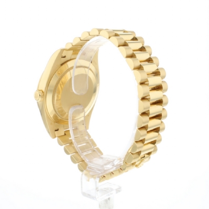 Day-Date 40 Yellow Gold Champagne Roman Dial