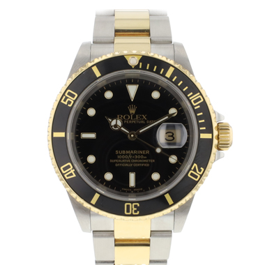 Rolex - Submariner Date Steel Gold Black Dial