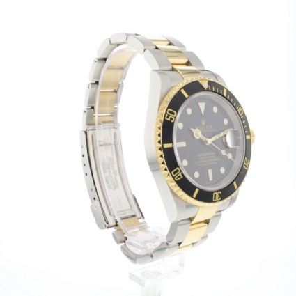 Submariner Date Steel Gold Black Dial