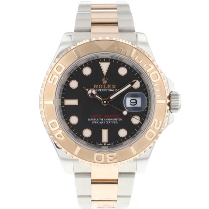 Yacht-master 40 Steel-Everose Gold Black Dial