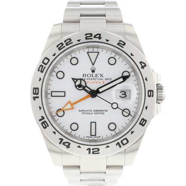 Rolex - Explorer II White Dial