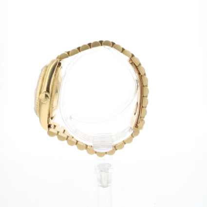 Datejust 31 Yellow Gold Logo Diamond Dial