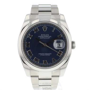 Rolex - Datejust 36 Blue Roman Dial