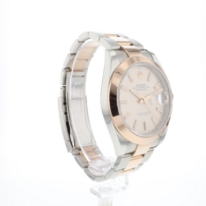 Datejust 41 Steel Everosegold Sundust Dial