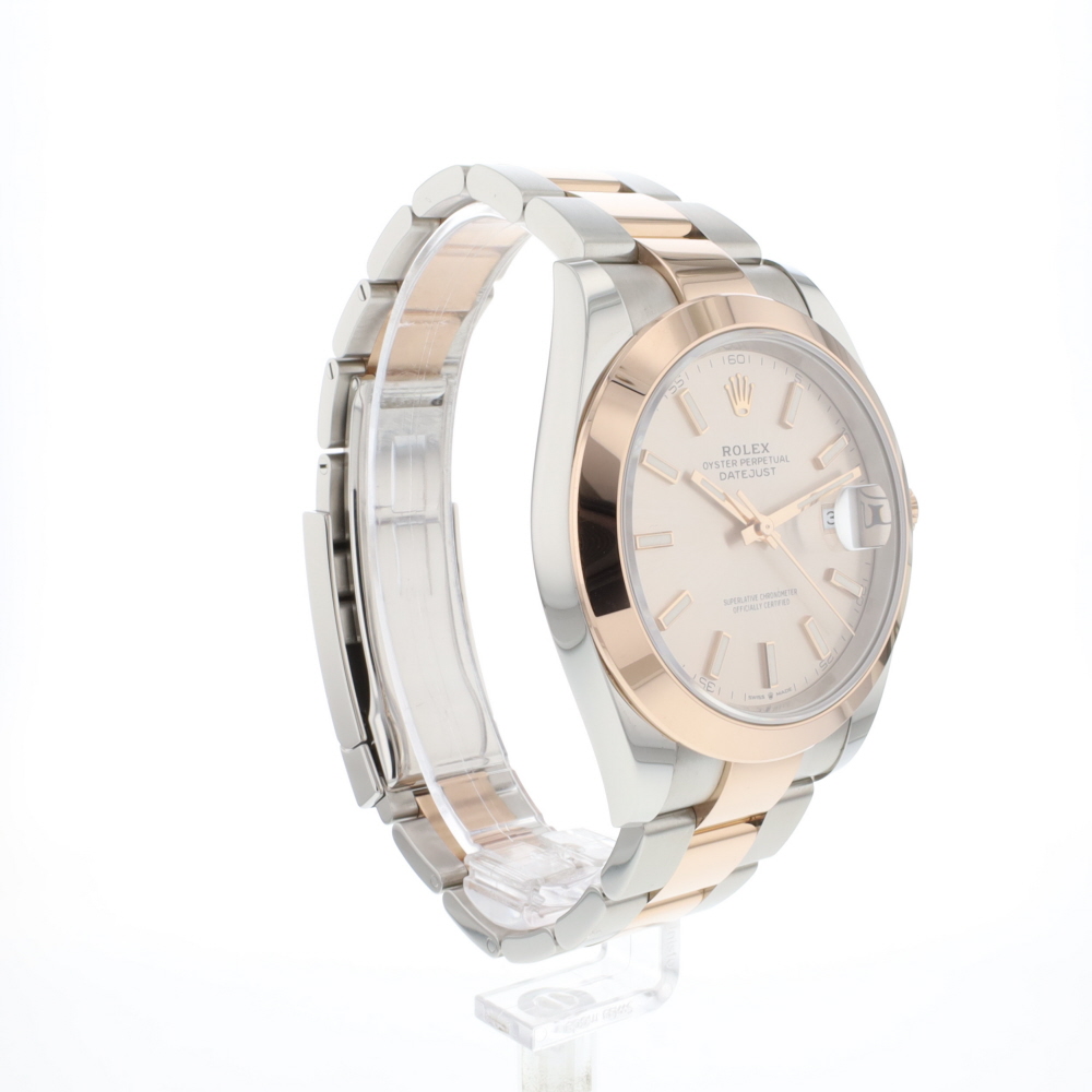 Datejust 41 Steel Everosegold Sundust Dial