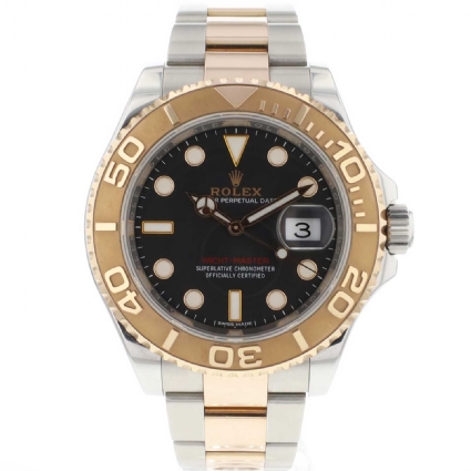 Yacht-Master 40 Steel Everose Gold Black Dial