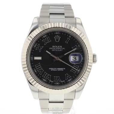 Rolex - Datejust II Grey Roman Dial