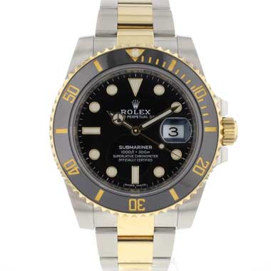 Rolex - Submariner Date Steel Gold Black Dial