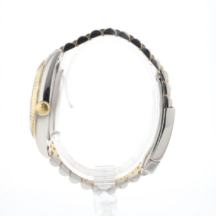 Datejust 41 Steel/Gold Jubilee Fluted Silver Dial