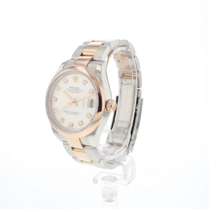 Datejust 31 Steel / Everose Gold Diamonds